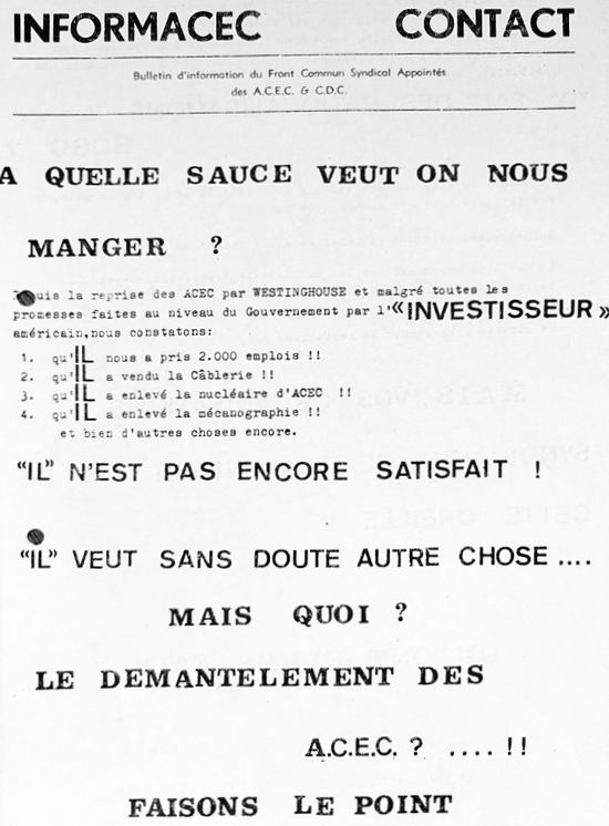 Le front commun syndical à l&rsquo;épreuve du lock-out patronal