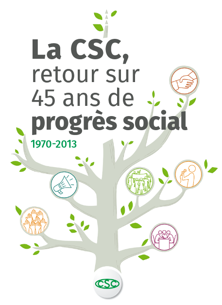 La CSC, retour sur 45 ans de progrès social. 1970-2013