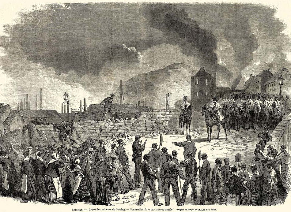 La grève d&rsquo;avril 1869 à Seraing : l&rsquo;organisation balbutiante de la contestation ouvrière, tuée dans l&rsquo;oeuf par la violence d&rsquo;État