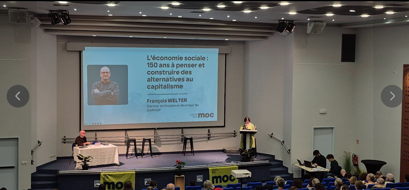 Le CARHOP intervient lors de la 103e semaine sociale du MOC