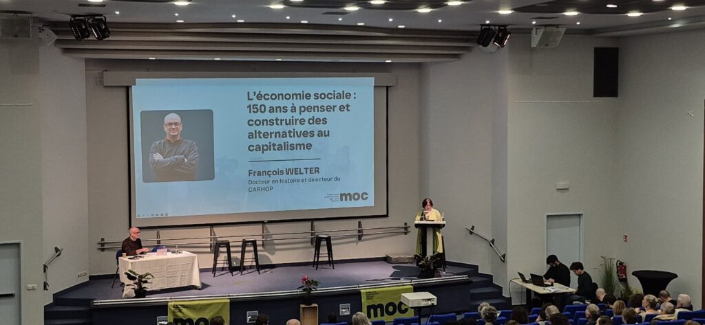 ntervention du CARHOP à la 103e semaine sociale du MOC