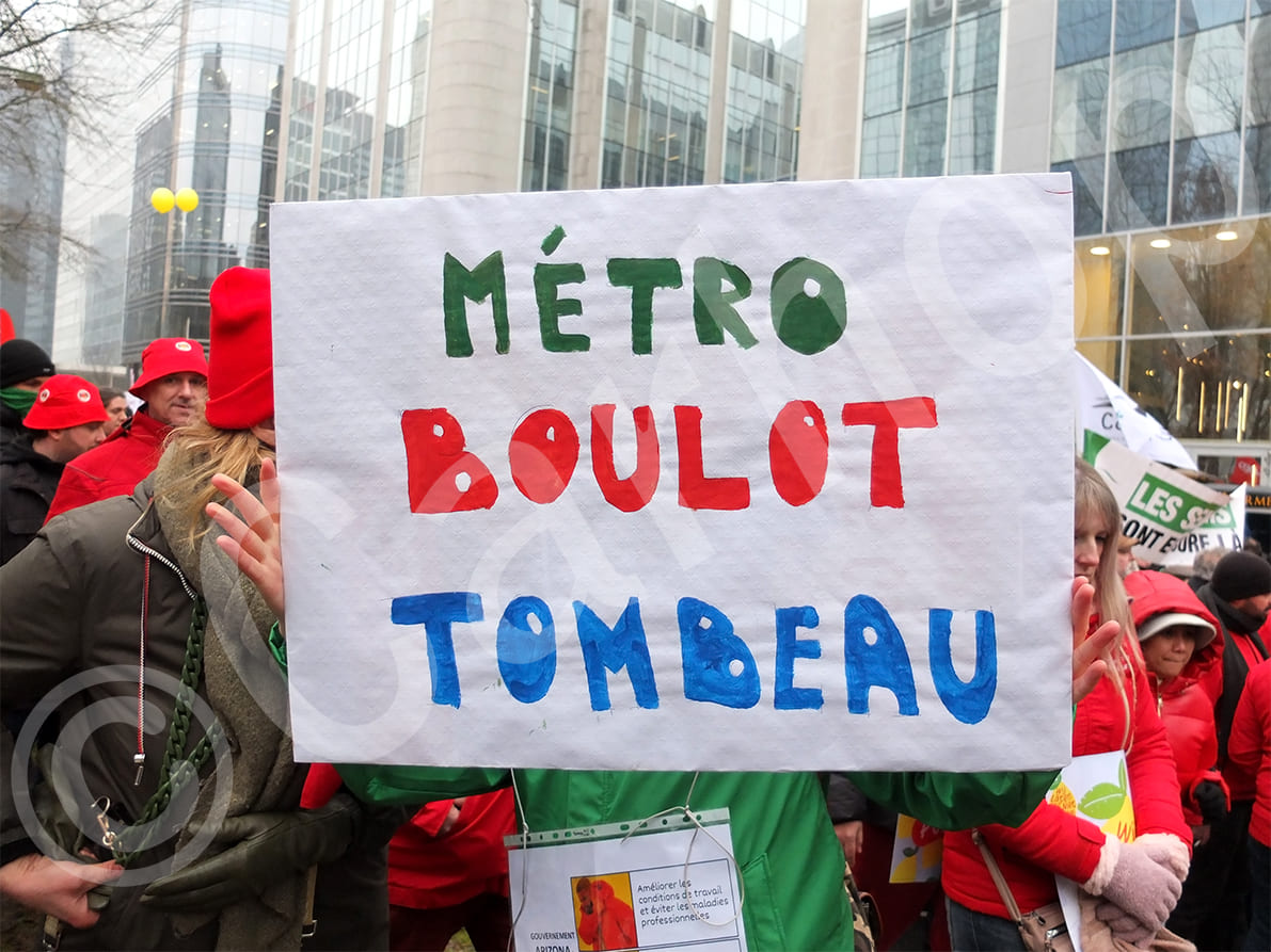 Manifestation nationale contre le gouvernement Arizona, Bruxelles, le 13 février 2025