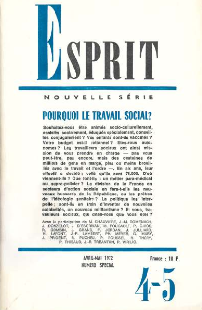 À quoi sert le travail social? Trois époques, trois réponses!
