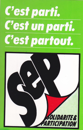 C’est parti… c’est par terre : la communication de SeP en 1985